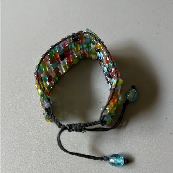 Multicolor Beaded Bracelet - Picture 2 of 3